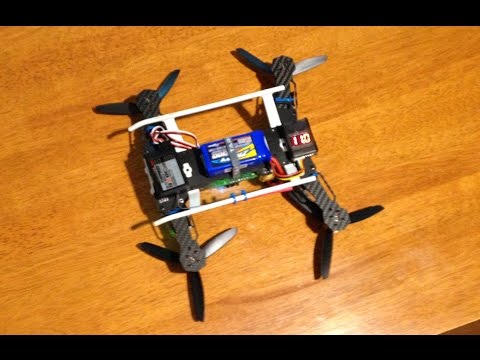 Tarot 250 Quadcopter Flight Time Test with 1300mA Lipo - UCIJy-7eGNUaUZkByZF9w0ww