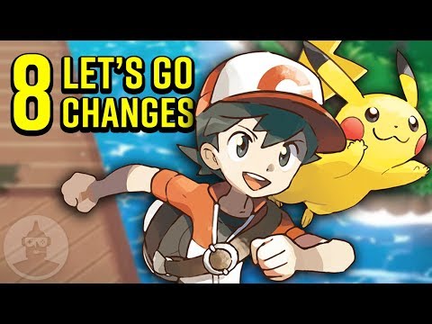 8 Pokemon Let's Go Changes You Should Know! | The Leaderboard - UCkYEKuyQJXIXunUD7Vy3eTw