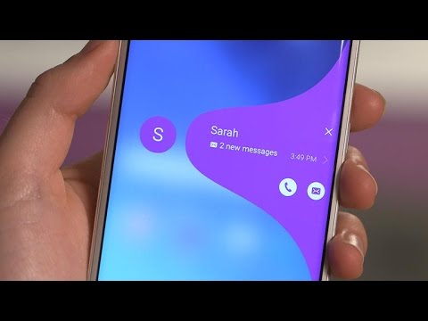 CNET How To - Using the People Edge on the Samsung Galaxy S6 Edge - UCOmcA3f_RrH6b9NmcNa4tdg