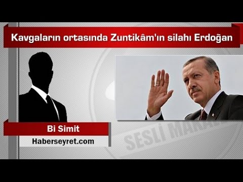 Kavgaların ortasında Zuntikâm’ın silahı Erdoğan