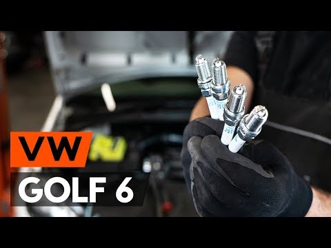 Wie man die Zündkerzen bei der Volkswagen Golf VI ersetzt.