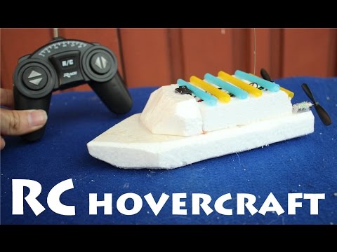 How to make a Remote Control Hovercraft (RC boat) - UCBWhJHVuxtxbeRp_PAdfn2w