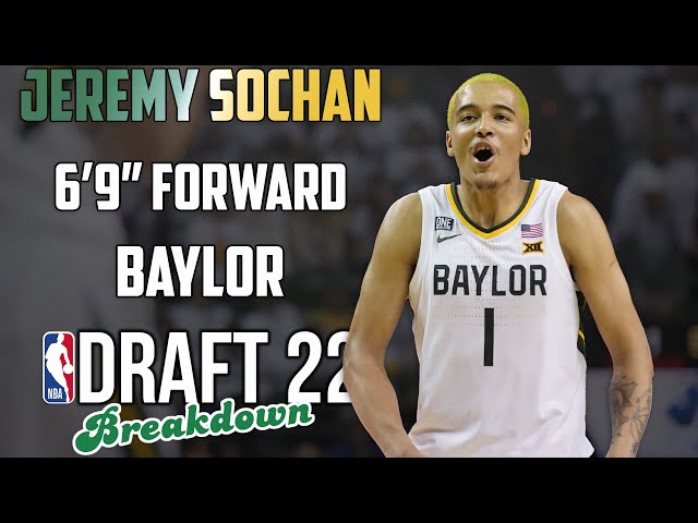 Jeremy Sochan is a Top Prospect in the NBA Draft