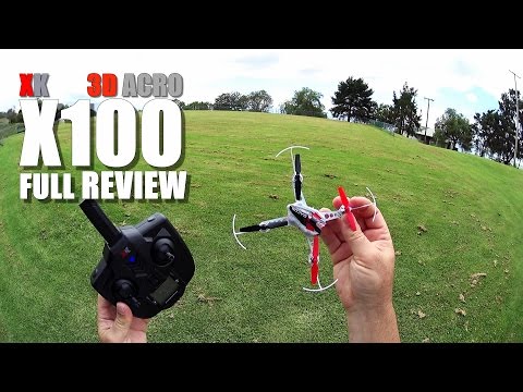 XK X100 3D ACRO QuadCopter - Full Review - [UnBox, Inspection, Flight Test, Pros & Cons] - UCVQWy-DTLpRqnuA17WZkjRQ