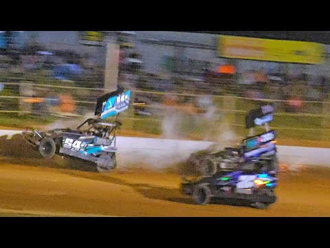 Wellington Speedway - New Zealand Stockcar Championship 2025 Finals - 18/1/25 - dirt track racing video image