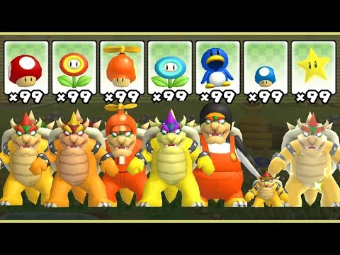 New Super Mario Bros. Wii - All Bowser Power-Ups - UC-2wnBgTMRwgwkAkHq4V2rg