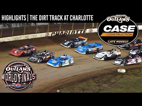 World of Outlaws CASE Late Models The Dirt Track at Charlotte, November 2, 2022 | HIGHLIGHTS - dirt track racing video image