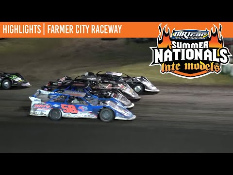 DIRTcar Summer Nationals Late Models | Farmer City Raceway | June 28, 2024 | HIGHLIGHTS - dirt track racing video image