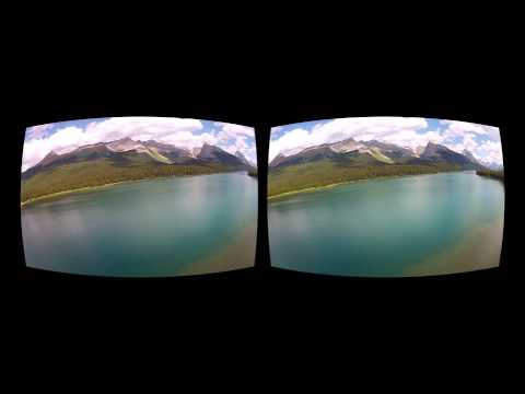 Oculus Rift 3D GoPro movie - Canada 07 Lake Maligne - UC8SRb1OrmX2xhb6eEBASHjg