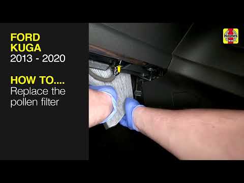Wie ersetzt man den Innenraumfilter der Ford Kuga?