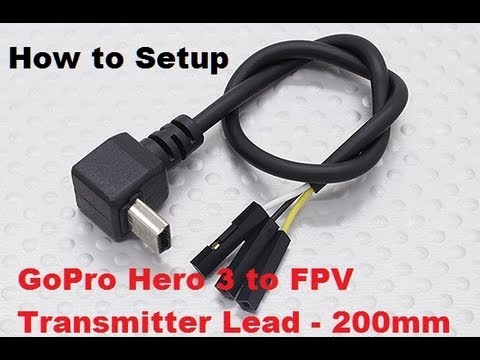 GoPro Hero 3 to FPV Transmitter Lead - 200mm from Hobby King - UCtw-AVI0_PsFqFDtWwIrrPA