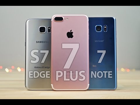 iPhone 7 Plus vs Samsung Galaxy S7 Edge & Note 7 Full Comparison! - UCj34AOIMl_k1fF7hcBkD_dw