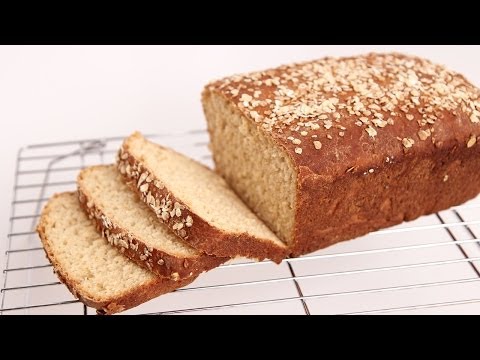 Honey Oat Bread Recipe - Laura Vitale - Laura in the Kitchen Episode 724 - UCNbngWUqL2eqRw12yAwcICg