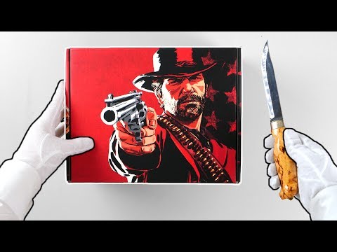 Red Dead Redemption 2 Collector's Box Unboxing + Ultimate Edition - UCWVuy4NPohItH9-Gr7e8wqw