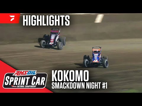 𝑯𝑰𝑮𝑯𝑳𝑰𝑮𝑯𝑻𝑺: USAC AMSOIL National Sprint Cars | Kokomo Speedway | Smackdown Night 1 | August 22, 2024 - dirt track racing video image