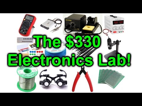 EEVblog #954 - How To Setup An Electronics Lab For $300 - UC2DjFE7Xf11URZqWBigcVOQ