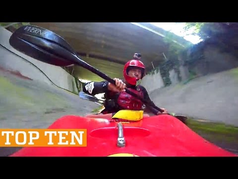 TOP TEN: Kayaking, Skimboarding & Trick Shots! | PEOPLE ARE AWESOME 2017 - UCIJ0lLcABPdYGp7pRMGccAQ