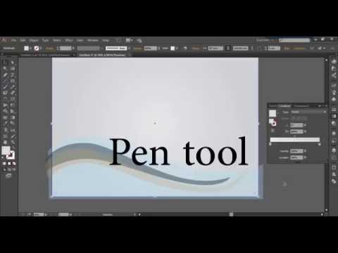 10 02 كيفية استخدام الـ Pen tool