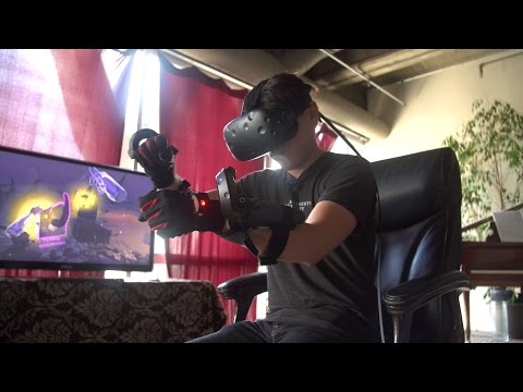 Hands-On Virtual Reality Gloves! - UCiDJtJKMICpb9B1qf7qjEOA