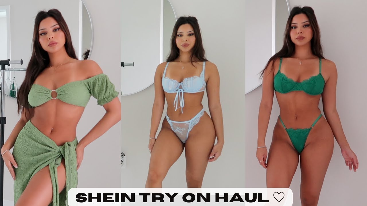 HUGE SHEIN SPRING HAUL | LINGERIE , DRESSES AND MORE | TIANA MUSARRA