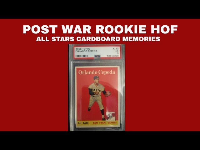 Orlando Cepeda Baseball Card Values