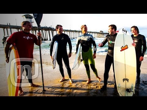 Surfing With Jimmie Johnson & Ian Walsh: California Hot Lap At Huntington Beach - Ep. 1 - UCsert8exifX1uUnqaoY3dqA