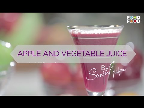 Cook Smart Shorts | Apple & Vegetable Juice | Chef Sanjeev Kapoor - UCthIcpK06l9bhi9ISgreocw