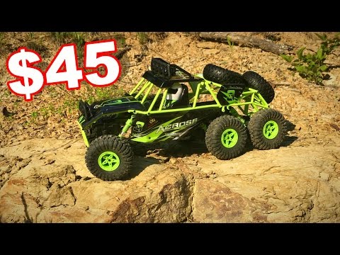 6 Wheel Drive Truck - WLtoys 18628 - RC Climbing Car W/ Lights - RTR - TheRcSaylors - UCYWhRC3xtD_acDIZdr53huA