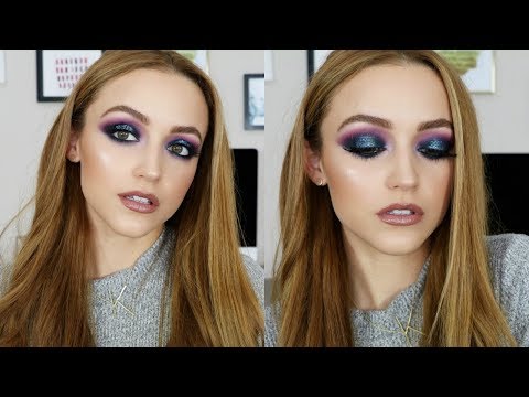 Purple & Blue Glitter | Makeup Tutorial - UC8v4vz_n2rys6Yxpj8LuOBA