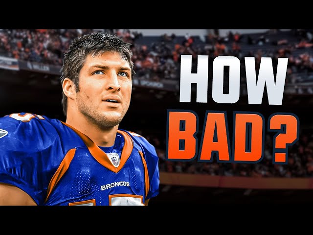 Was Tim Tebow Good In Nfl?