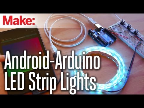 Weekend Projects - Android-Arduino LED Strip Lights - UChtY6O8Ahw2cz05PS2GhUbg