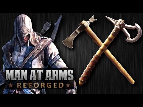 Tomahawk Challenge (Revolutionary War vs. Assassin's Creed 3) - MAN AT ARMS: REFORGED - UCNKcMBYP_-18FLgk4BYGtfw