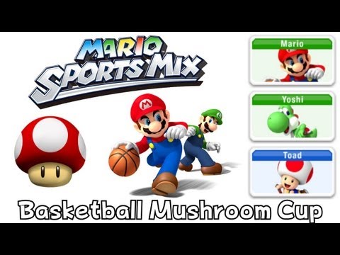 Mario Sport Mix - Basketball - Mushroom Cup (Co-Op) - UCWkvUWeJiP2laYO1bDjkoqA