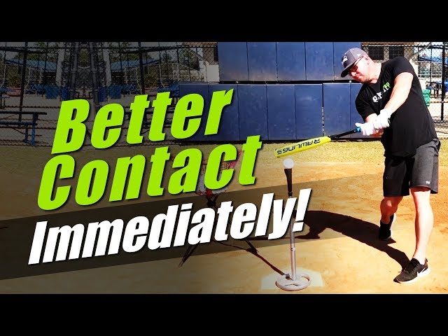 How To Improve Contact In Baseball?