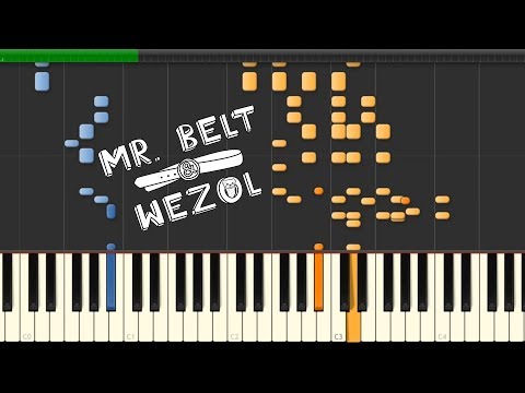 Mr. Belt & Wezol & Aevion - One More Day: Synthesia Piano Tutorial