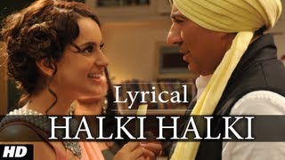Halki Halki I Love New Year Full Song with Lyrics