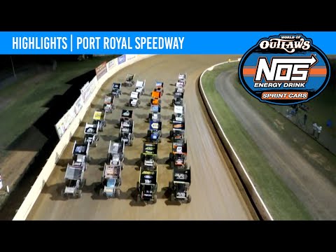 World of Outlaws NOS Energy Drink Sprint Cars Port Royal Speedway, October 7, 2022 | HIGHLIGHTS - dirt track racing video image