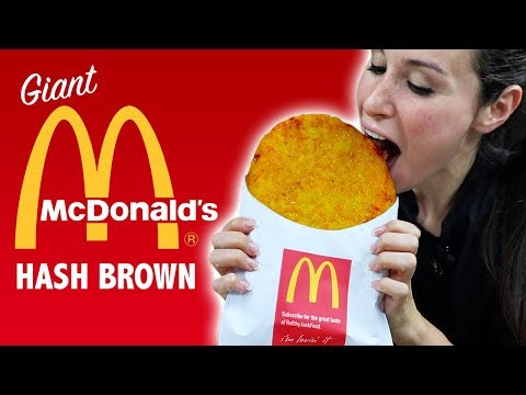 DIY GIANT McDONALDS HASH BROWN  - UCY1Yc3xA1aY0lqnKUTDTi7A