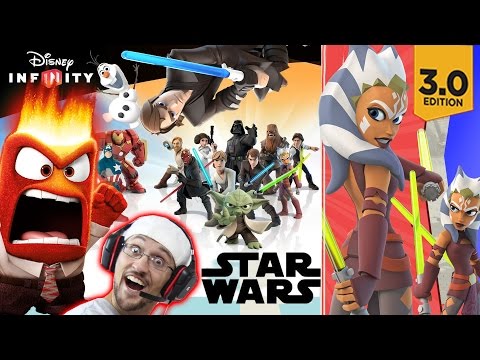 Disney Infinity 3.0 - STAR WARS!! Twilight of the Republic Play Set w/ Inside Out & Marvel Toys - UCC-RHF_77zQdKcA75hr5oTQ