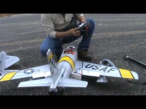 RC F-86 Sabre 2nd Review Setting up for Flight - UCsFctXdFnbeoKpLefdEloEQ