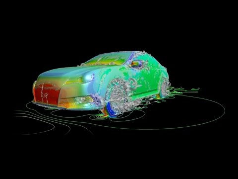 Automotive Aerodynamics Simulation Using a Supercomputer #DigInfo - UCOHoBDJhP2cpYAI8YKroFbA