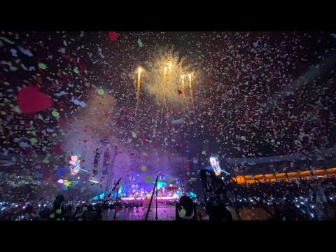 COLDPLAY BIUTYFUL LIVE AT HAMPDEN PARK GLASGOW 23/08/22