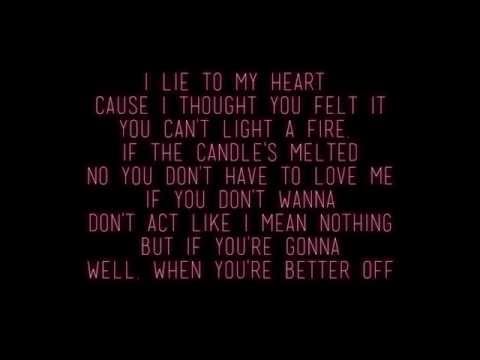 Maroon 5 - Unkiss Me Lyrics