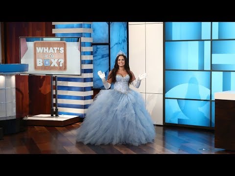 Ellen Plays 'What's in the Box?' with Guest Model Demi Lovato - UCp0hYYBW6IMayGgR-WeoCvQ