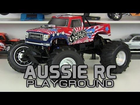 Unboxing: Hobby King Nitro Circus Basher 1/8 Monster Truck - UCOfR0NE5V7IHhMABstt11kA