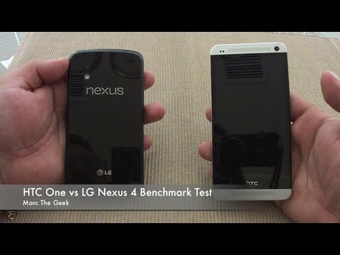 HTC One vs LG Nexus 4 Benchmark Test - UCbFOdwZujd9QCqNwiGrc8nQ