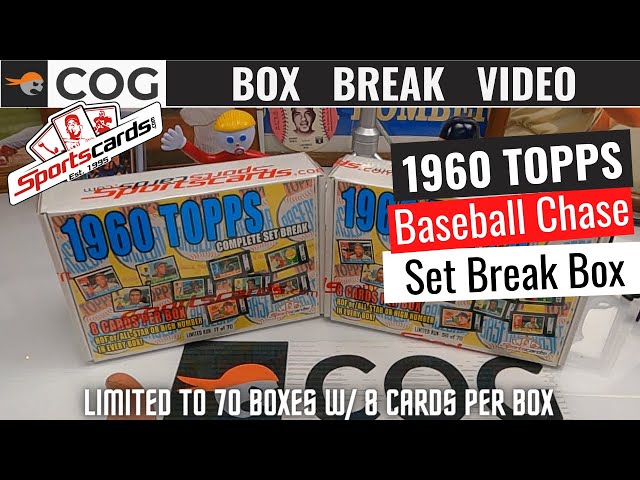 What Does Set Break Mean in Baseball Cards?