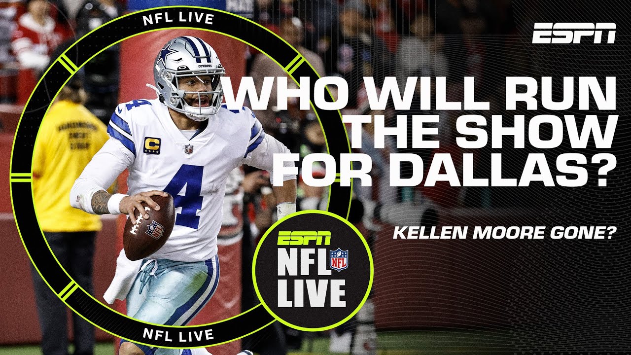 Who will be the Dallas Cowboys’ offensive coordinator next year? | NFL Live