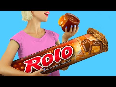 7 DIY Giant Candy vs Miniature Candy / Funny Pranks! - UCWwqHwqLSrdWMgp5DZG5Dzg