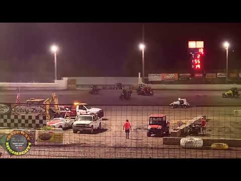 Scariest Racecar Rollovers of 2024 - dirt track racing video image